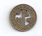 Santa Monica Municipal Bus-santa Monica  California Transit Token  Ca 835 G