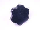 Lot Of 2 Multiple Lobe Knob Black Plastic 51mm Dia 25 4mm Tall M8x1 25 Threaded
