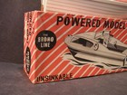  40 s Bromo Line Plastic Battery Powered Model Ship Original Box Speed Boat Toy 