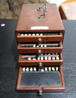Davis Crown By Consolidated Dental Mfg Co - Porcelain Teeth Implant Wood Chest