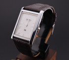 Vintage Seiko Slim White Dial Gentlemen s Quartz Wrist Watch - Free Shipping