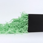 Light Green Crinkle Paper Shred Filler For Gift Basket Filler Easter Egg Grass