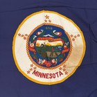 Vintage Minnesota State Flag Retired Design 100  Cotton Ajax Paramount Co