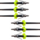 6pcs 30  Arrows Bowfishing With Steel Replaceable Torpedo Tip Fish Broadheads