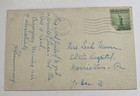 Vintage Linen Postcard C1944   Shore Near Camden Harbor Maine Me