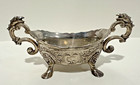 Silver-plated Sugar Bowl Corbell   Co Birds On Handles 6 