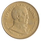 Argentina 5 Pesos  1977  Km  73  Xf-extremely Fine  Commemorative