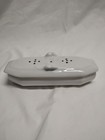 French Antique White Porcelain Teeth Brush Toothpaste Vanity Box