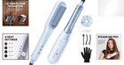 Pro Steam 3-in-1 Hair Straightener Brush For Curly Hair - Fast   Nourishing