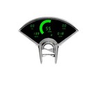 Chevy Bel Air Digital Dash Panel For 1955-1956 Gauges Intellitronix Teal Leds  