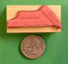 Work Incomplete - Teacher s Rubber Stamp  Wood Mounted