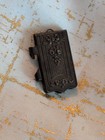 Antique Ww 1 Souvenir Miniature Locket Photo Album Black   White Photos Book Vtg
