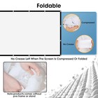 Portable Foldable Projector Screen 4k 16 9 Hd Anti-crease Outdoor Home Cinema 3d