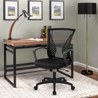 Bestoffice Ergonomic Office Chair  Lumbar Support Adjustable Height With Armrest