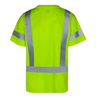 Claro 4 Pack Everyday Ansi Class 3 Short Sleeve T-shirt Hi Vis