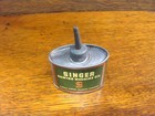 Vintage Singer Sewing Machine Oil Can  1 1 3 Fl Oz  With Lead Spout Empty