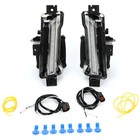 Pair Drl Fog Lights Daytime Running Lamp For Chevy Camaro Zl1 Ls Lt 2016-2023 24