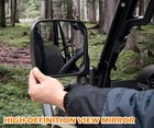 Adjustable Rearview Side Mirrors For Polaris Ranger Xp 1000  Ranger 1000  Crew 2