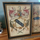 Pair Of Antique Watercolor Coat-of-arms Attributed John Coles  Sr   1749   1809 