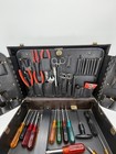 Vintage Original Xcelite Tc-100 Tool Kit Briefcase Suitcase Lot Of 53 Rare