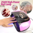 256w Nail Dryer Led Lamp Uv Light Polish Gel Curing Machine Electric Manicure