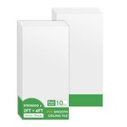 Drop Ceiling Tiles 2ft X 4ft Soomth Ceiling Tile 24 10 Pack Of 2ft X 4ft White