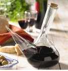 Spanish Spain Porron Glass Decanter 1 Liter For Red Wine Pitcher Glass Carafe 