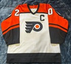 Dave Poulin 1987-1988 Philadelphia Flyers Game Worn Jersey
