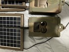 Cuddeback Cuddelink System With Lock Boxes  Sd Cards  Solar Panels