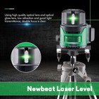 Laser Level Cross 2line 360 Self-leveling Type-c Plug Green Light Construction