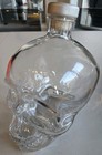 Crystal Head Vodka Clear Skull Bottle Empty 1 75l  Dan Aykroyd Largest Sz Empty 