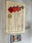 Vintage 1947 Boy Scouts Of America Certificate Lion Scout W  My Cub Card