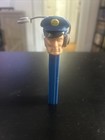 Vintage Pilot Pez On  No Foot Blue Stem Made In Austria 1975