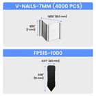 Meite Flexible Points Nail   V Nail For Diy Photo Frame Panel Artwork Fixation