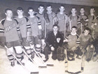 Original Vintage 1954 Eveleth  Minnesota Rangers Hockey Team Sports Photo  names