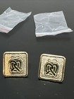 Auntie Anne s Restaurant Salty Pretzel s Shop Lapel Uniform Pin  2  Cheese Dip