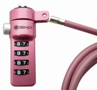 Pink Notebook laptop Combination Lock Security Cable