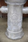 Vintage Fire Hydrant New York City 1904 Foundry Mold Casting Statue Fireman