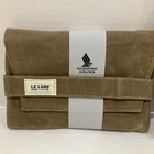 Singapore Airlines Business Class Brown Canvas Amenity Kit By Le Labo   Socks