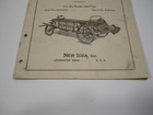 New Idea Farm Eqpt Instructions   Repair List 1945 Model 10 Manure Spreader