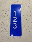 3m Hip 911 Vertical Reflective Address Mailbox Sign By Ssmg