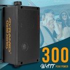 Pyramid 300w 3-way Car Audio Mini Box Speakers Indoor Stereo System  pair  2060