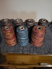 Lot Of 11 Cones For Weaving Warp Or Crochet 