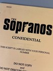 The Sopranos Script Pilot Episode  101 1997 Tv Memorabilia Rare Screenplay