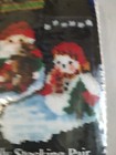 Graph N  Latch Hook Kit Christmas Tree Roly Poly Stockings Pair 11 5 x 7 75  Nip