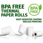 40 Rolls 3 1 8  X 230  Thermal Rolls Paper Cash Register Pos Receipt Printer Us