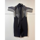 O neill Wetsuit Kids Size 6 Black Gray Reactor Springsuit Short Sleeve 3320
