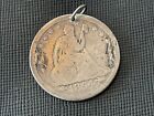 1854 Victorian Love Token Engraved Initials Liberty Quarter Silver Us Coin