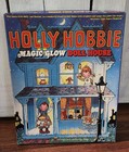 Vintage 1977 Holly Hobbie Magic Glow Doll House Colorforms Playset