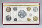 Monaco 1976 Mint Set Fdc Rainier Iii 9 Coins W  Original Box Silver 50 Francs